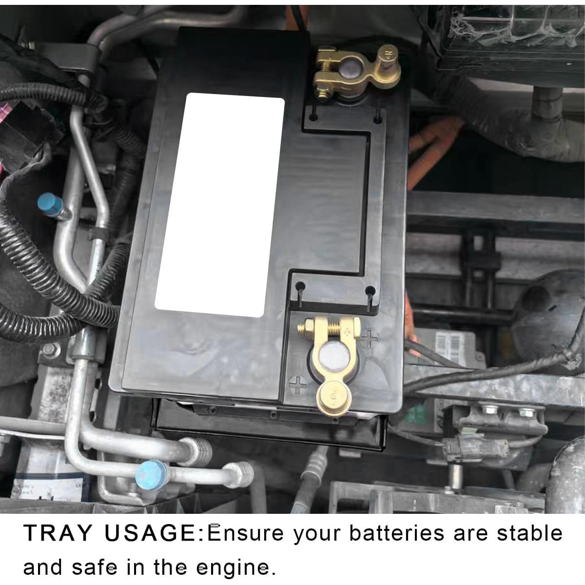 Bandeja de Batería de Metal SHMZK 27.94x19.05 cm Alta Resistencia