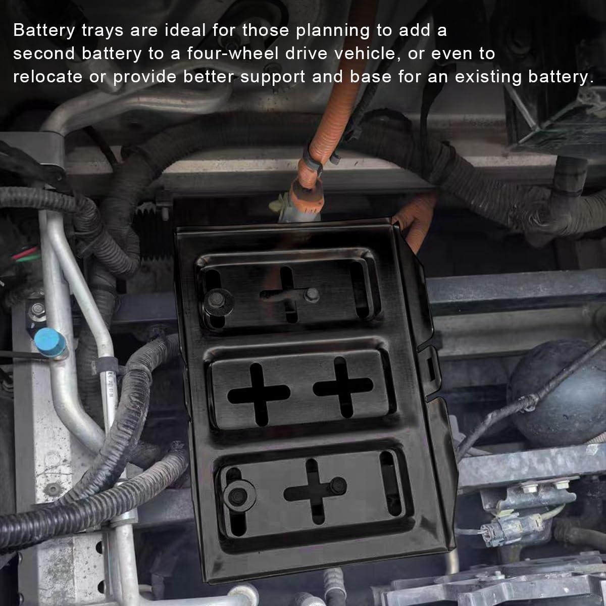 Bandeja de Batería de Metal SHMZK 27.94x19.05 cm Alta Resistencia