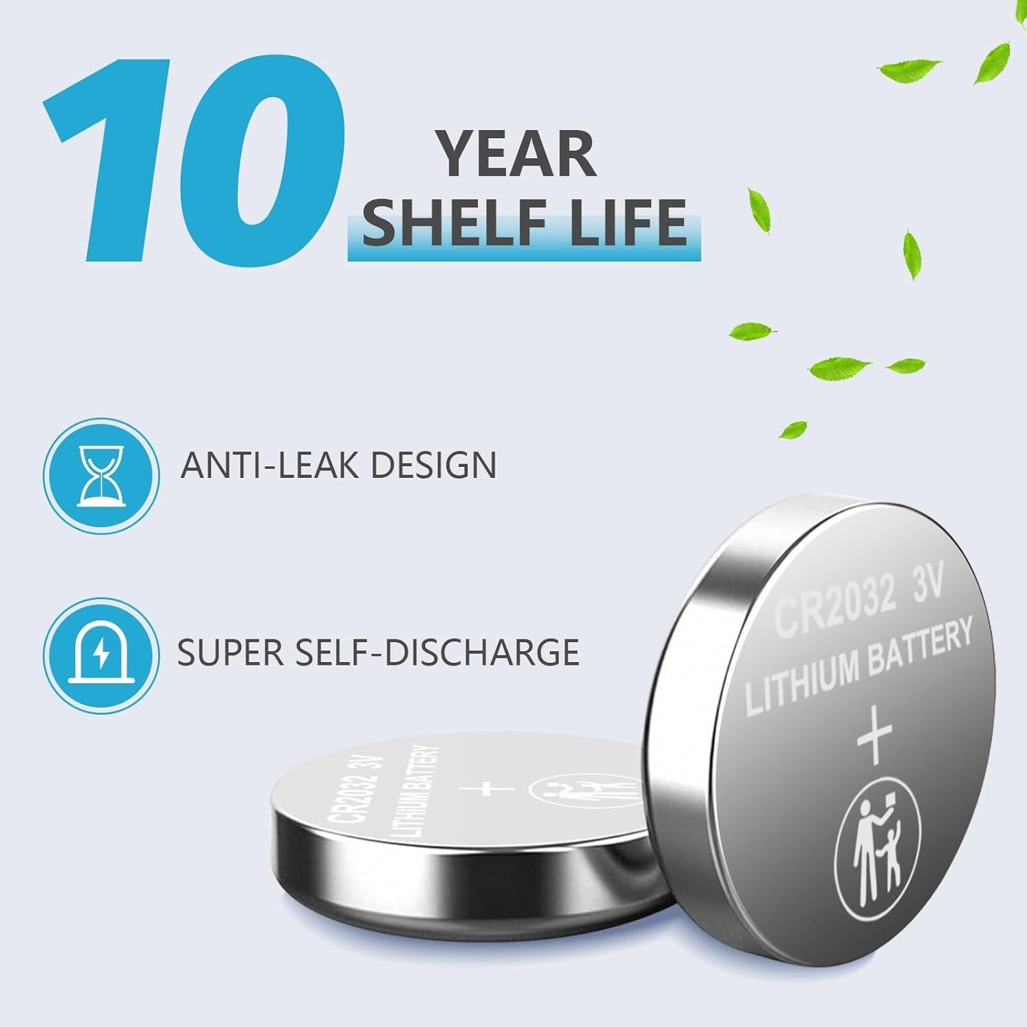 Batería de Litio CR2032 3V Wowpower - 20 Piezas para Apple AirTag