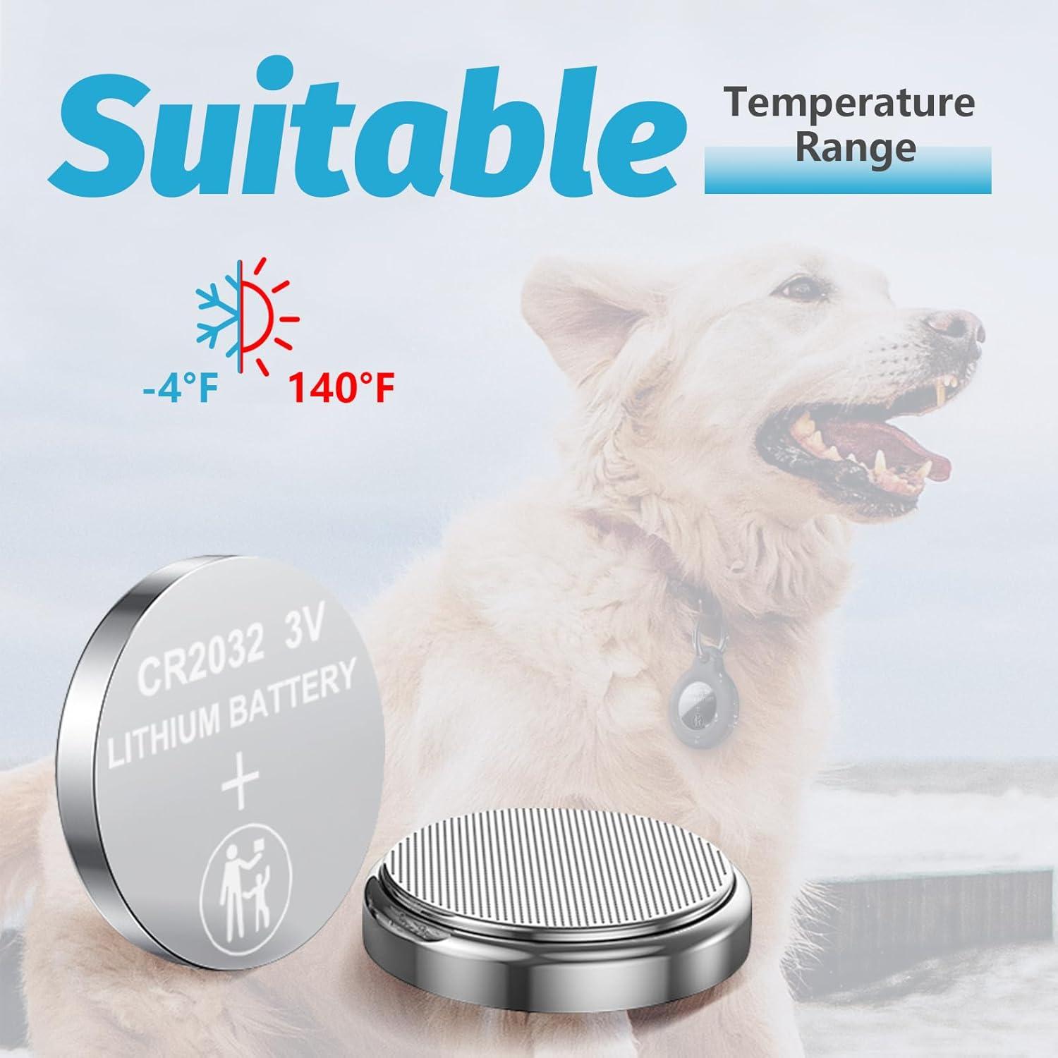 Batería de Litio CR2032 3V Wowpower - 20 Piezas para Apple AirTag