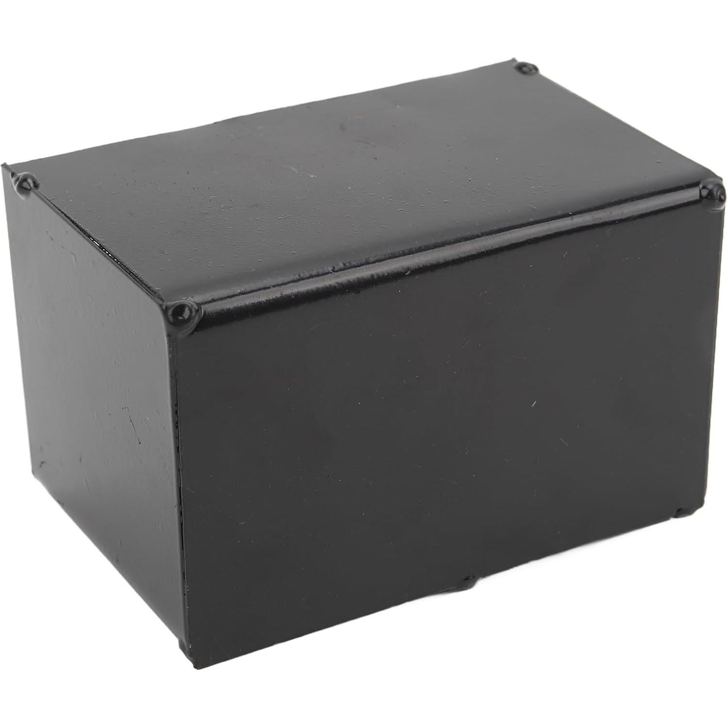 Caja de Batería de Motocicleta Diydeg 116x76x72mm Hierro Negro