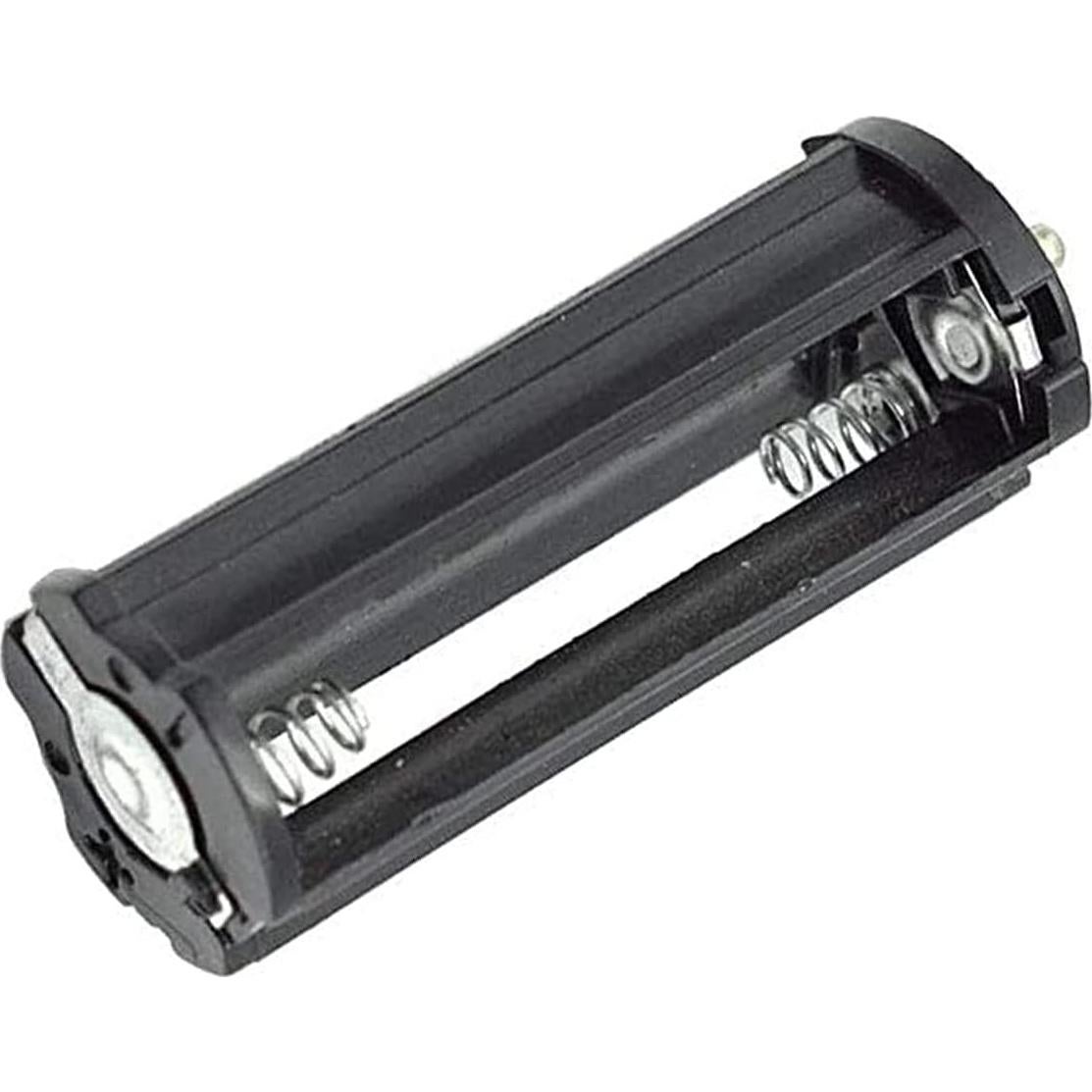 Soporte de Batería Cilíndrica 3xAAA Jing Negro