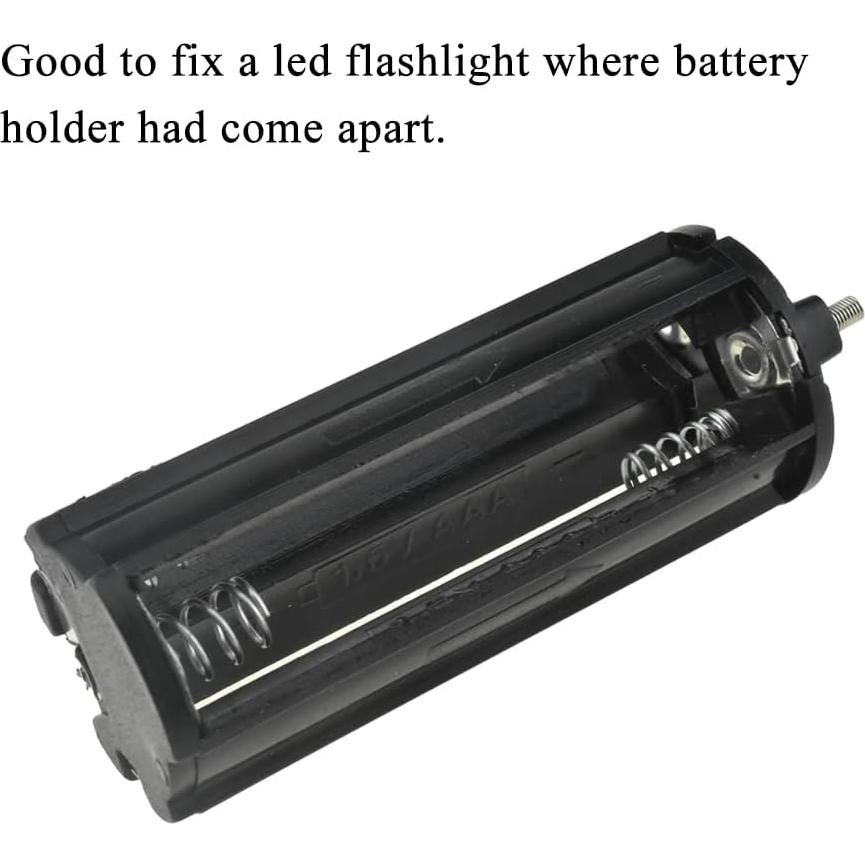 Soporte de Batería Cilíndrico HAHIYO 3xAAA 54.5mm 3 Piezas