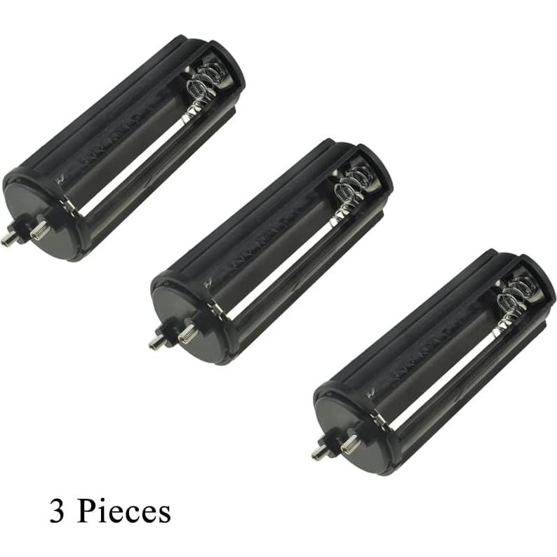 Soporte de Batería Cilíndrico HAHIYO 3xAAA 54.5mm 3 Piezas