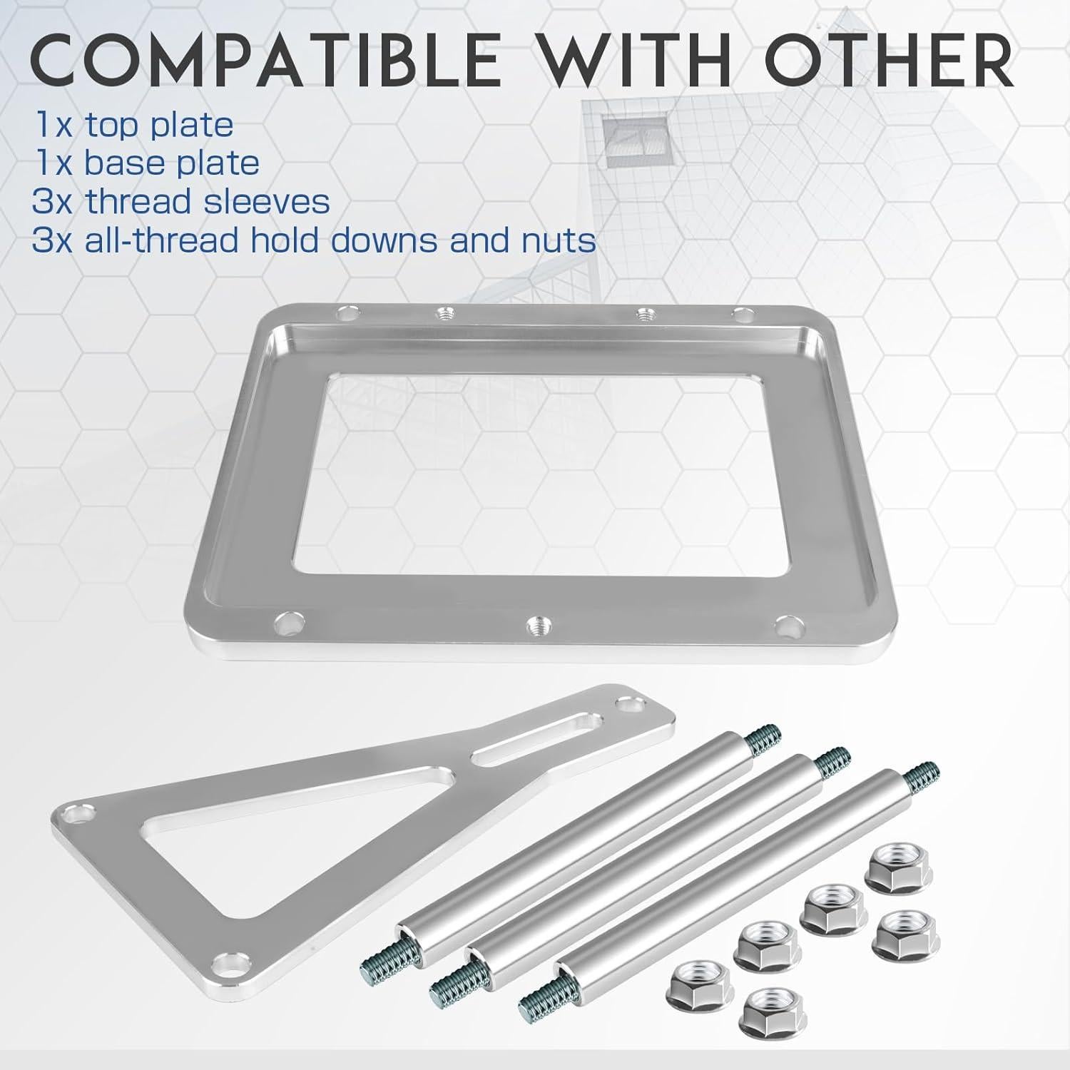 Bandeja de Batería de Aluminio Edicapo Universal 21.6x28.6cm