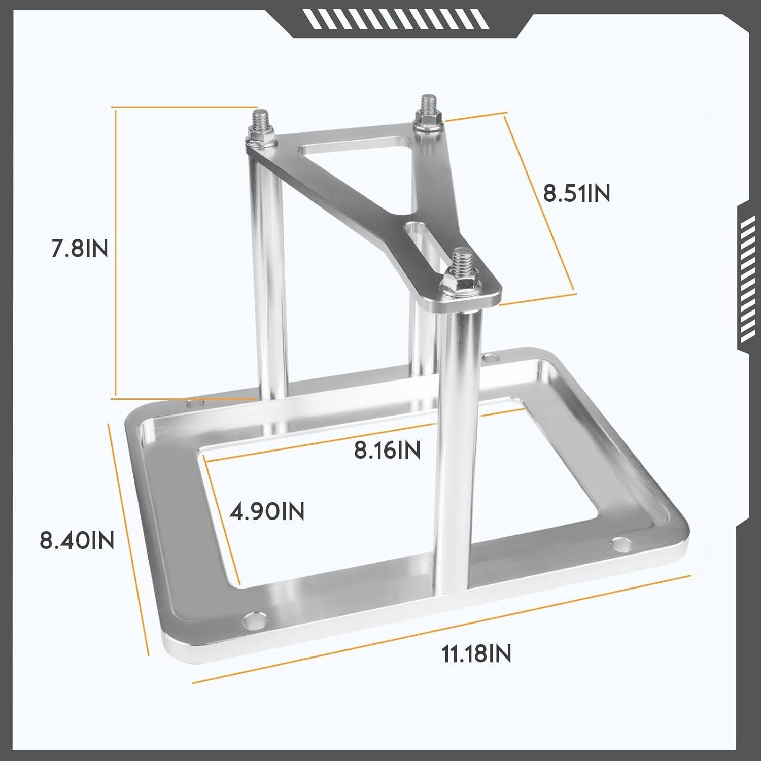Bandeja de Batería de Aluminio Edicapo Universal 21.6x28.6cm