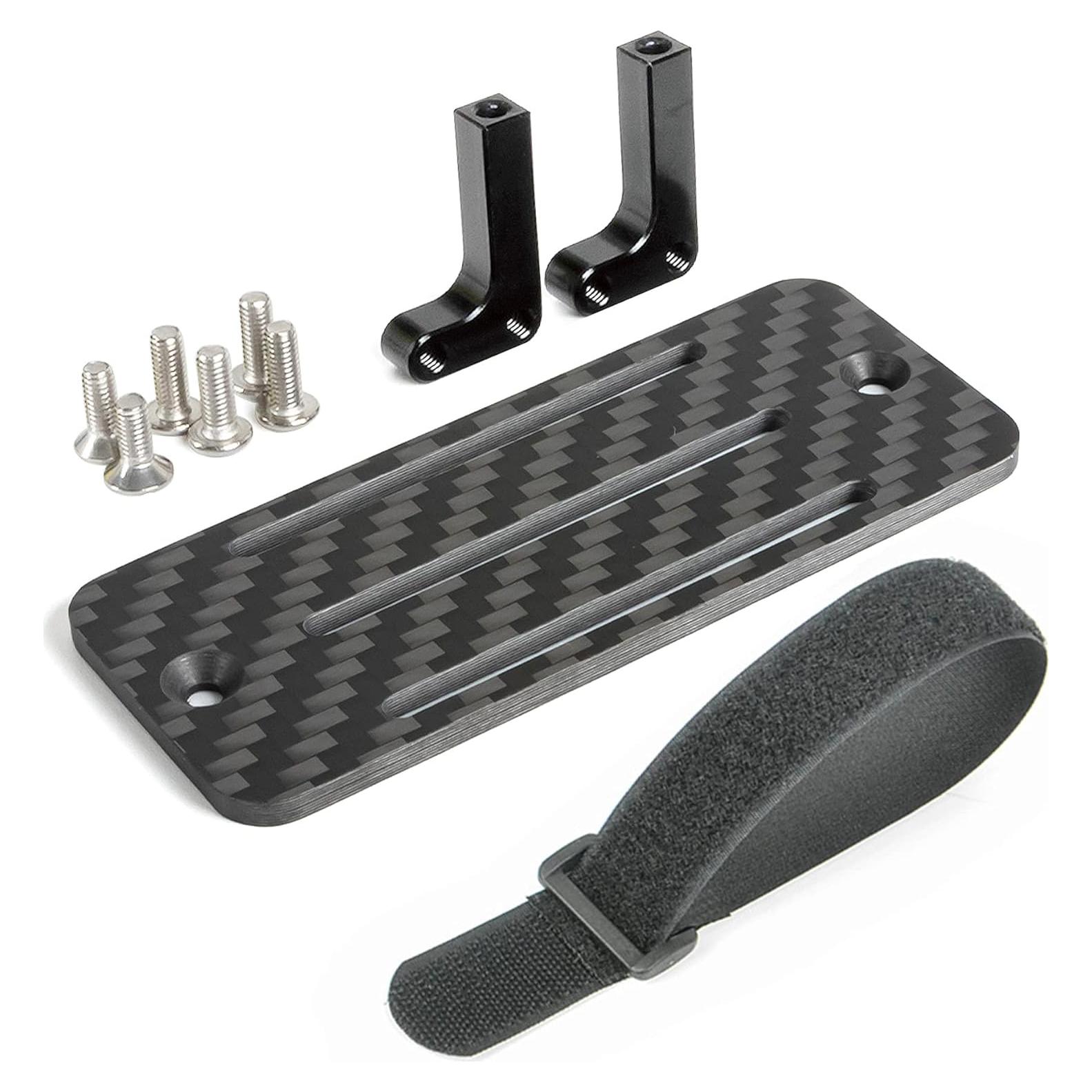 Bandeja de Batería de Fibra de Carbono AMK LCG para RC 1/10