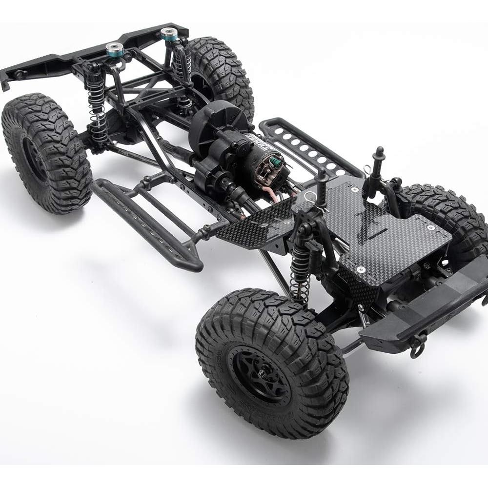 Soporte de Batería Frontal RCLIONS para Axial SCX10 - Fibra de Carbono