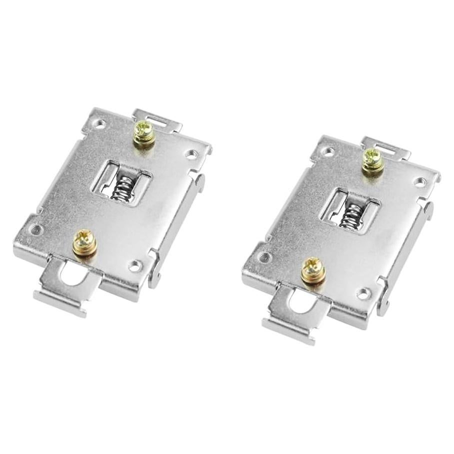 Soporte de Montaje en Riel DIN ZYAMY 2 Piezas 35mm Acero Inoxidable