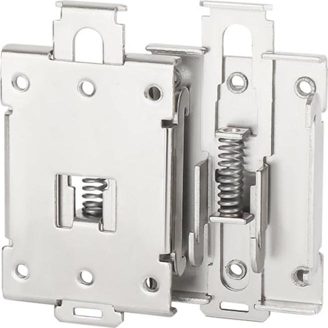 Soporte de Montaje en Riel DIN ZYAMY 2 Piezas 35mm Acero Inoxidable