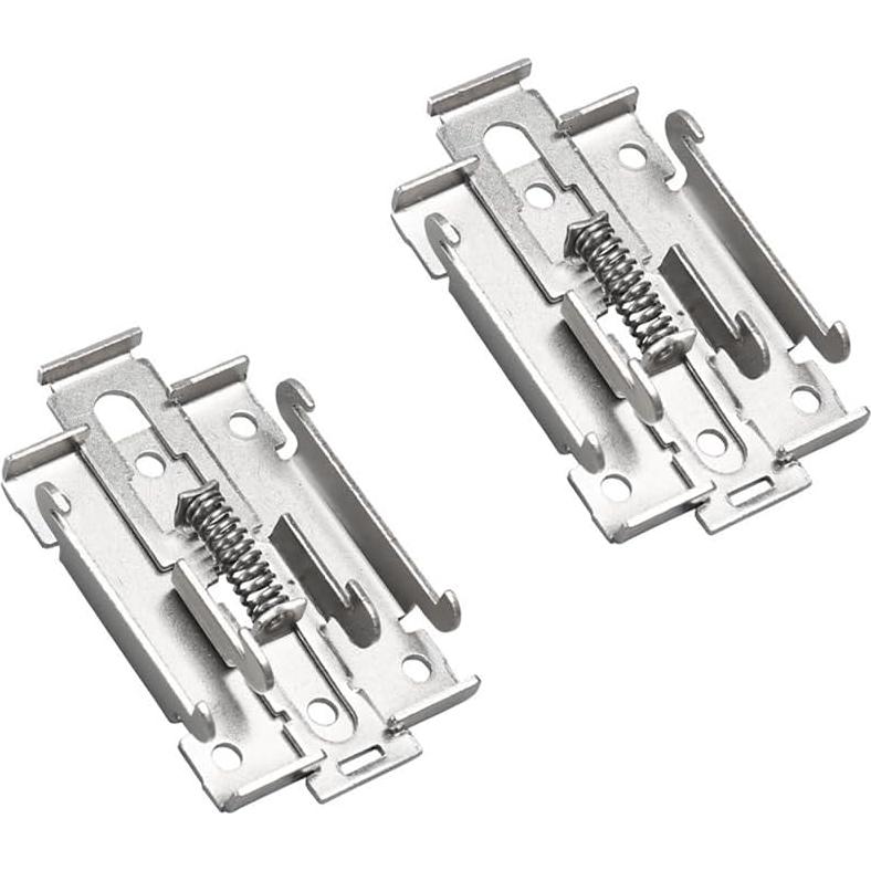 Soporte de Montaje en Riel DIN ZYAMY 2 Piezas 35mm Acero Inoxidable