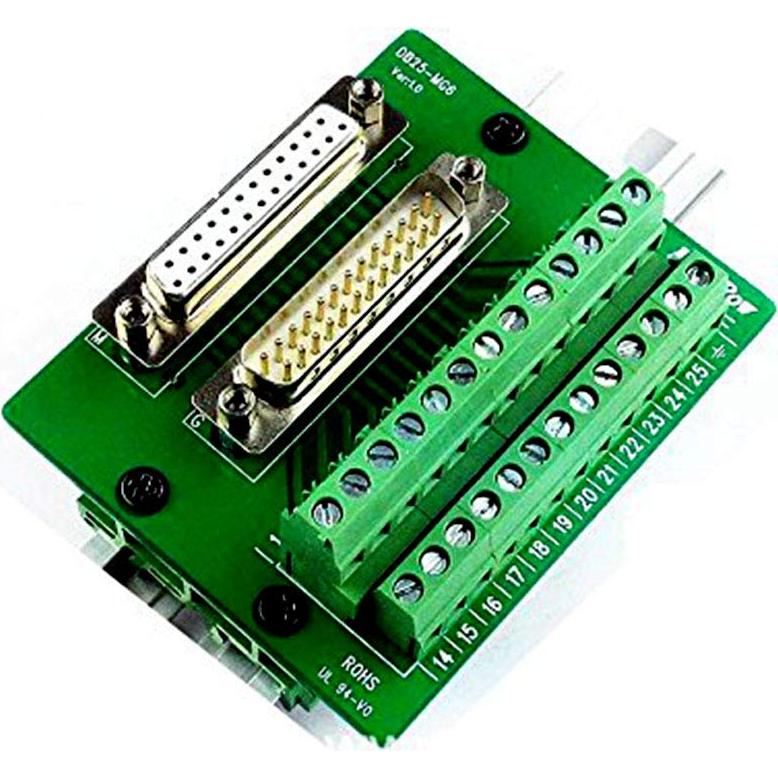 Juego de 5 Adaptadores PCB Din C45 para Montaje en Riel 35mm