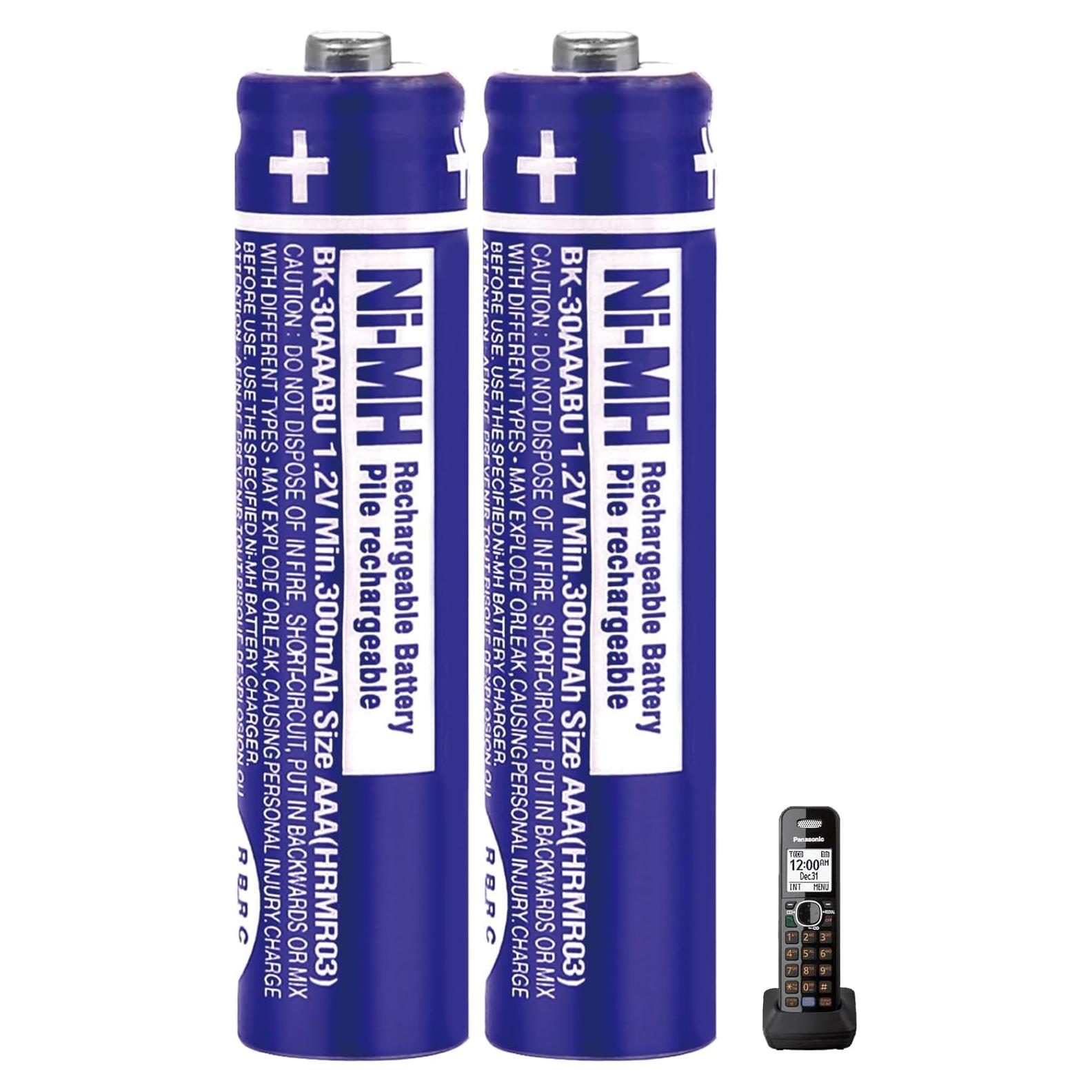 Baterías Recargables Ni-MH OSIM BK-30AAABU AAA 300mAh 2Pcs