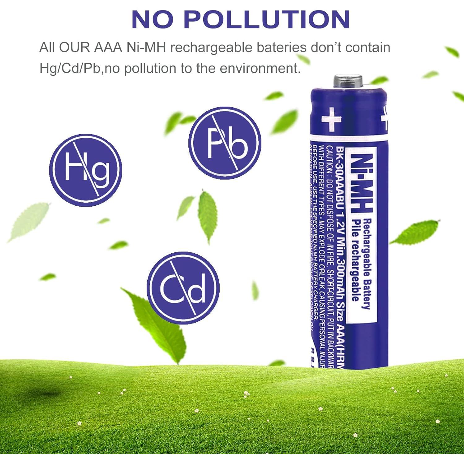 Baterías Recargables Ni-MH OSIM BK-30AAABU AAA 300mAh 2Pcs