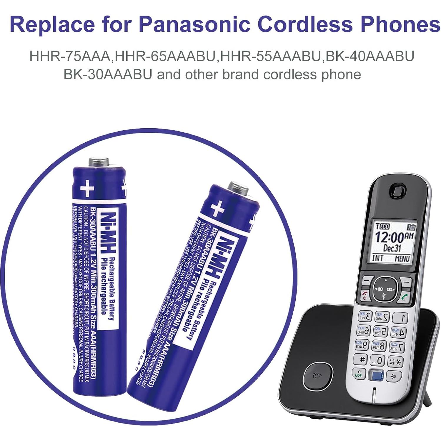 Baterías Recargables Ni-MH OSIM BK-30AAABU AAA 300mAh 2Pcs