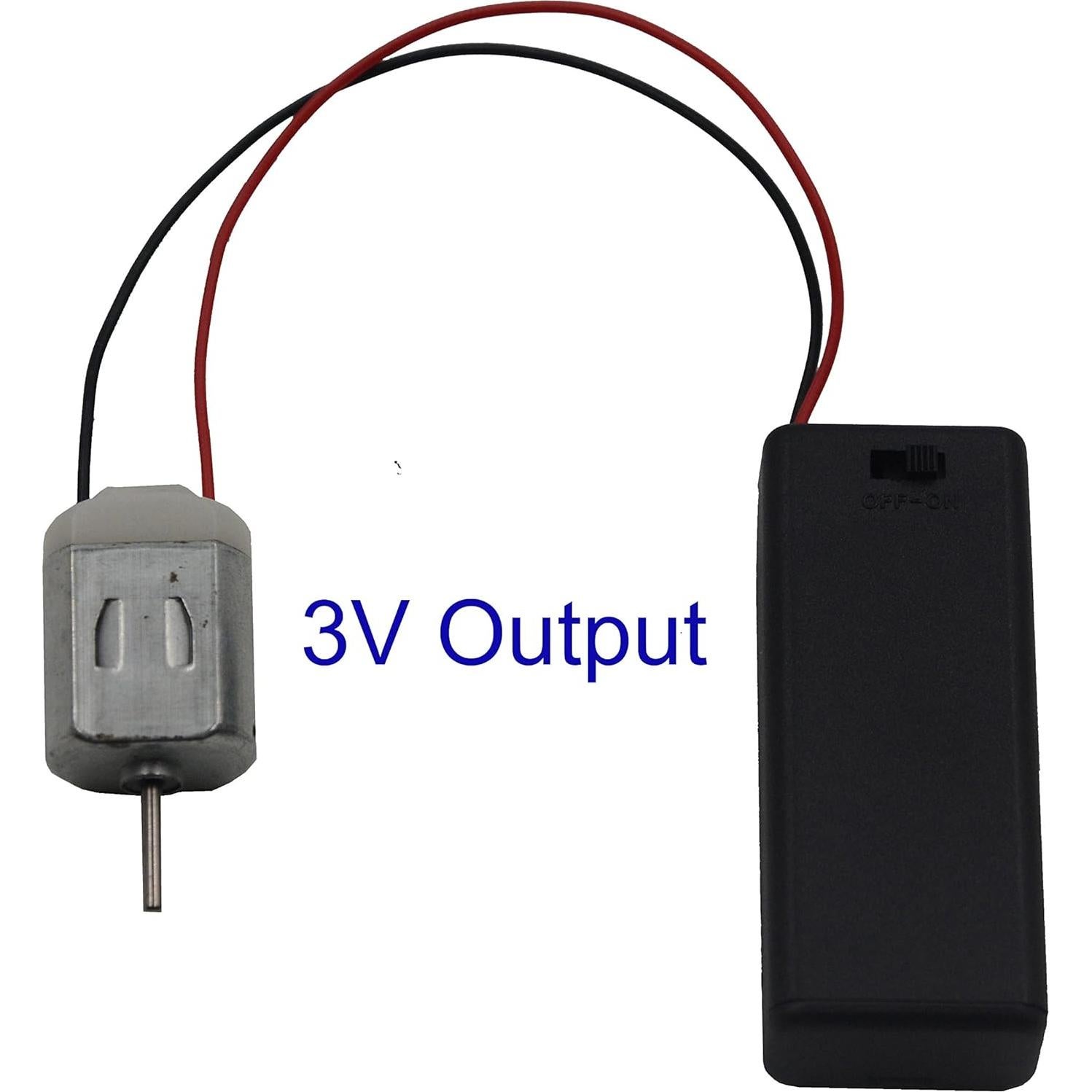 Paquete de 3 Soportes de Batería AAA LAMPVPATH con Interruptor