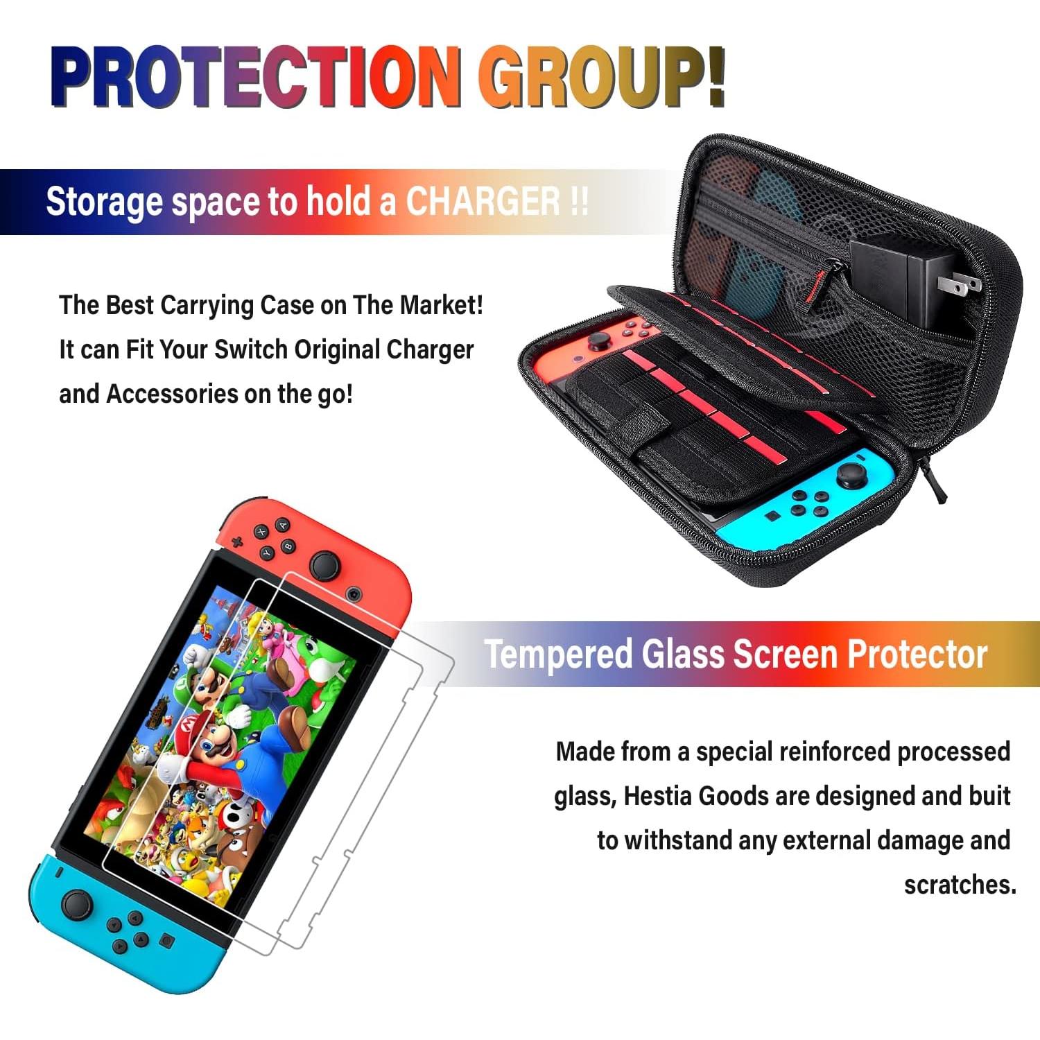 Kit de Accesorios Deruitu para Nintendo Switch 18 en 1