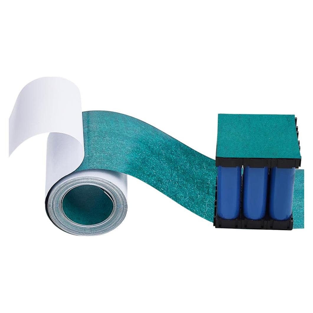 Papel Adhesivo Aislante Eléctrico AHANDMAKER 80mm x 5m Verde