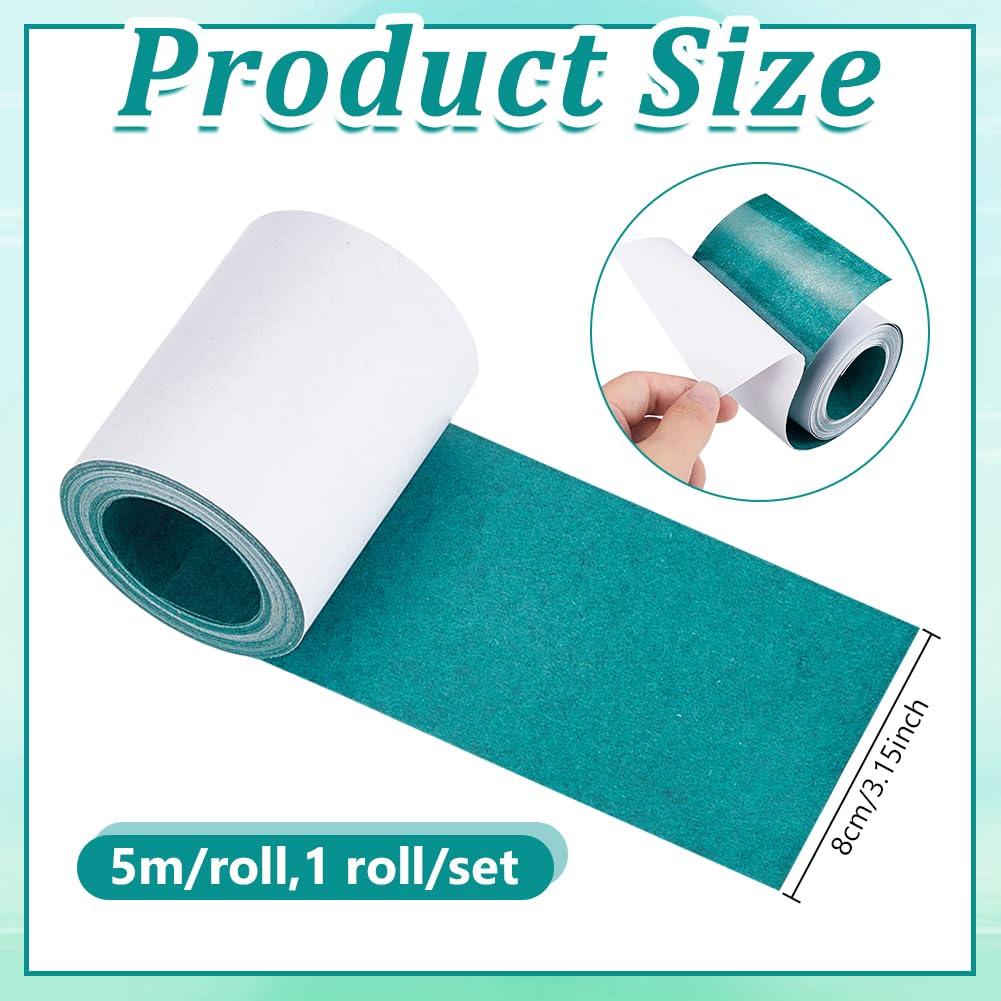 Papel Adhesivo Aislante Eléctrico AHANDMAKER 80mm x 5m Verde