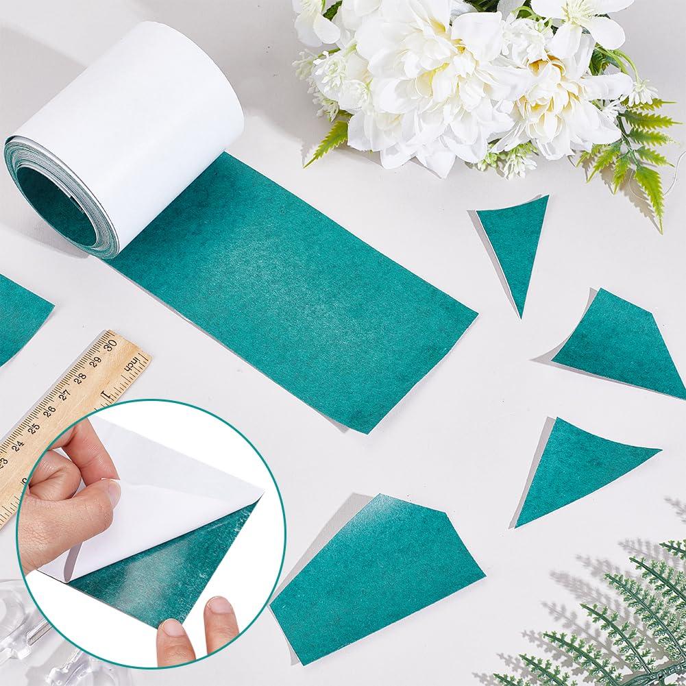 Papel Adhesivo Aislante Eléctrico AHANDMAKER 80mm x 5m Verde