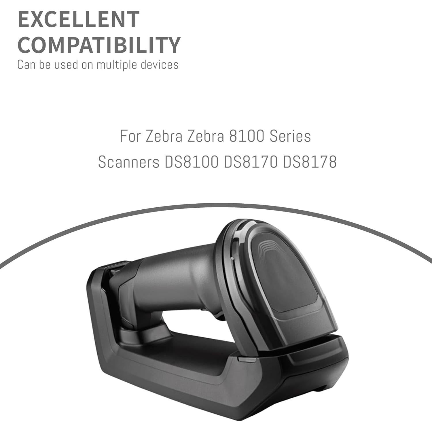 DS8178 Battery for Zebra DS8100 DS8178 DS8170 Series Barcode scanners BTRY-DS81EAB0E-00 BTRY-ZDS81EAZB0E-00 AS-000231-01 82-176890-01 71-176890-01 Barcode Scanner Battery Capacity 3.7V 2500mAh