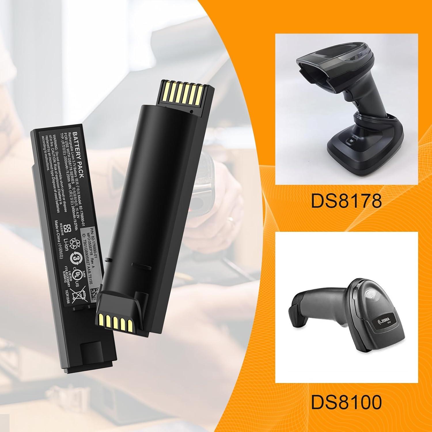 Batería de Reemplazo Zebra DS8178 2500mAh Li-ion