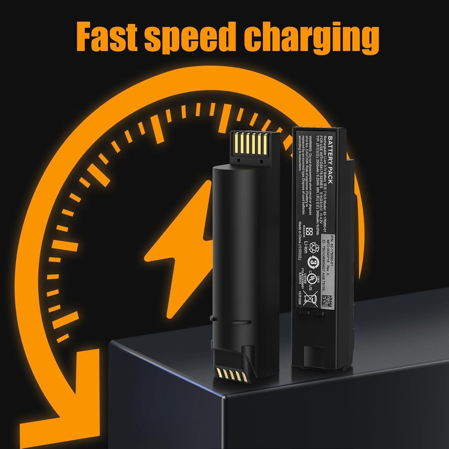 Batería de Reemplazo Zebra DS8178 2500mAh Li-ion