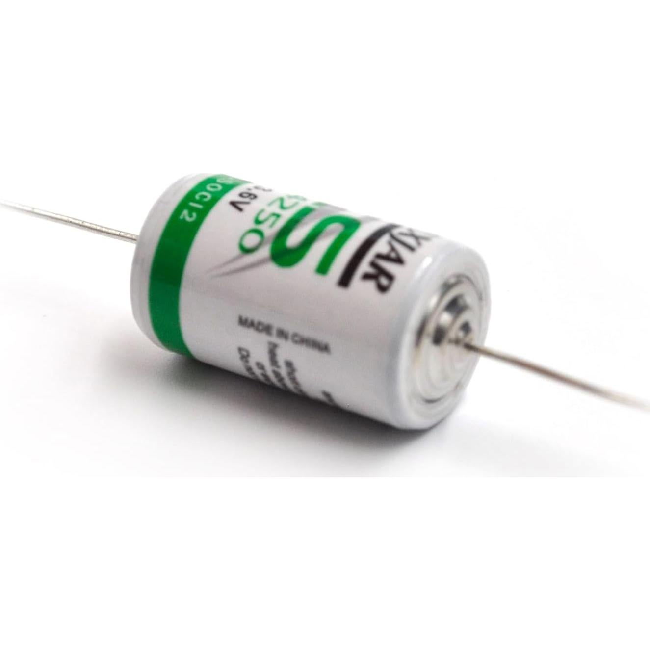 Paquete de 2 Baterías de Litio 3.6V 1/2AA elxjar LS14250