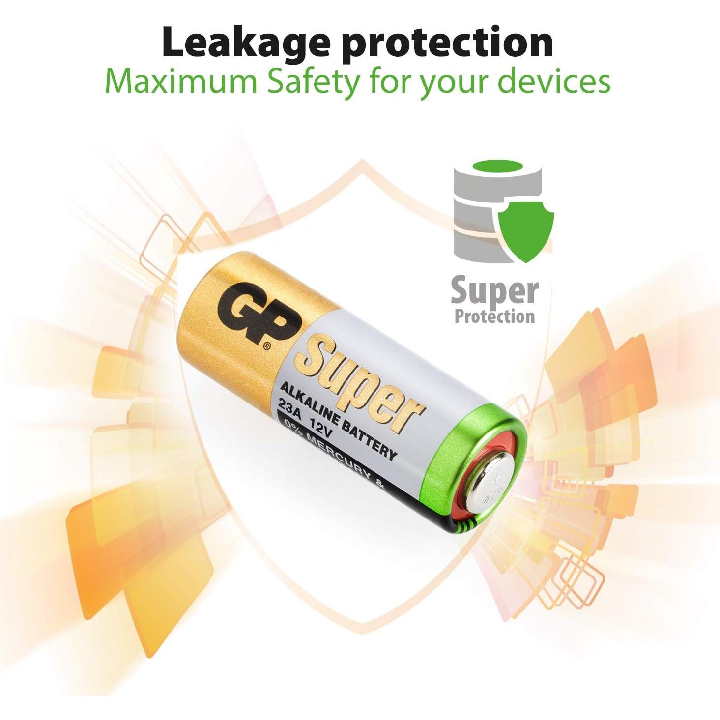 Batería Alcalina GP 23AE Ultra 12V - Pack de 10 Unidades