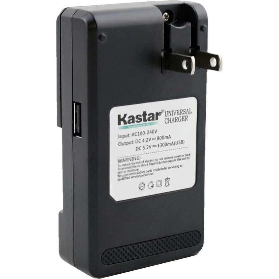 Batería Kastar BL-5C + Cargador Mini USB 2 en 1 para Radio