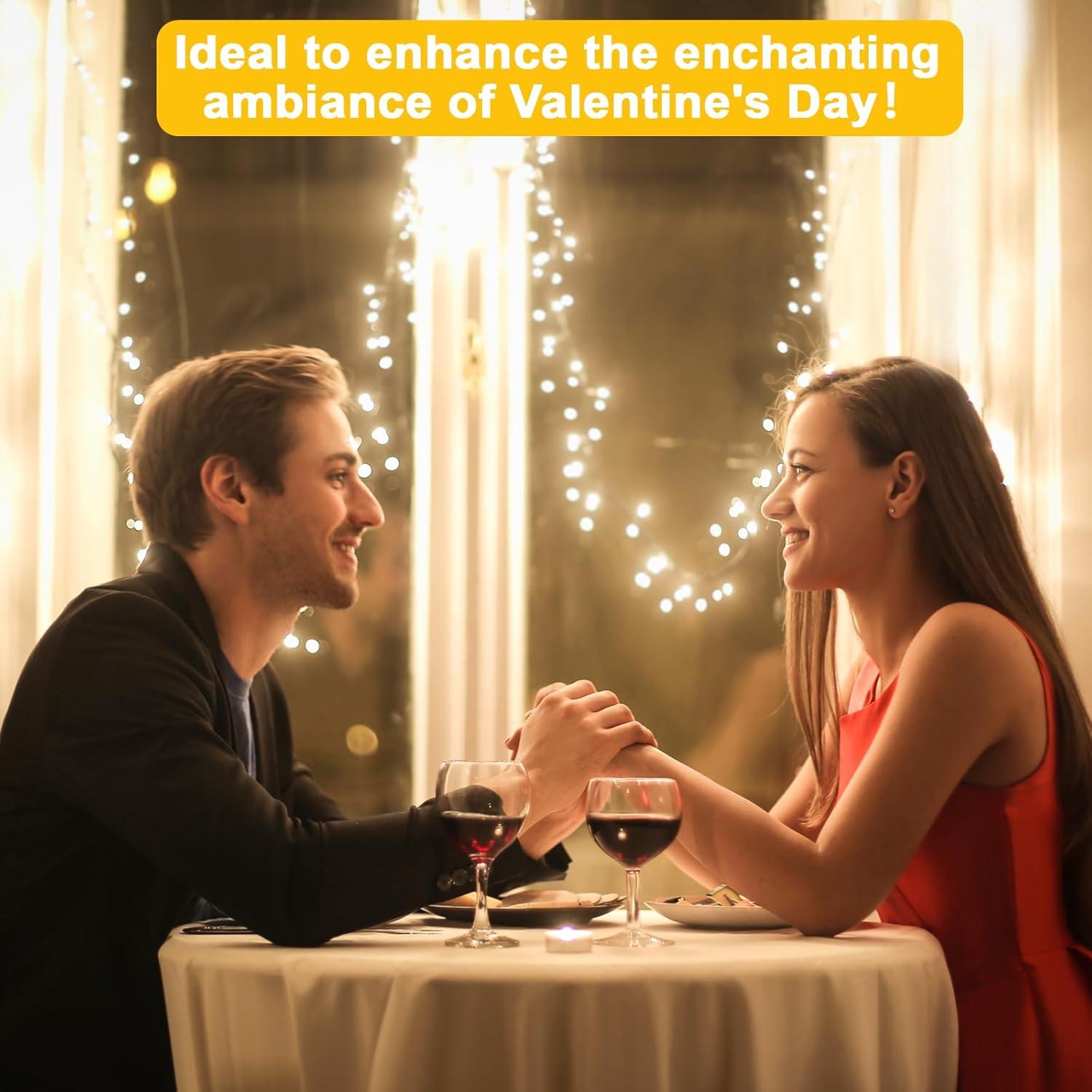 Paquete de 12 Luces de Hadas LED Merfino 20 Bombillas 2.13m