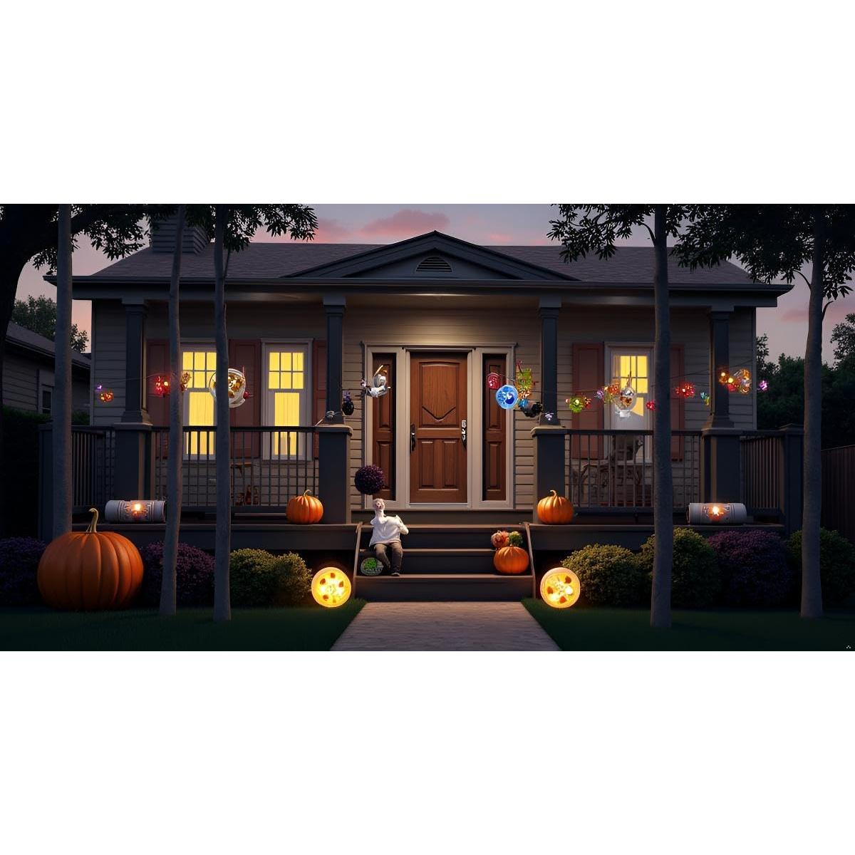 Luces LED sumergibles MATA LEON con control remoto - 10 luces