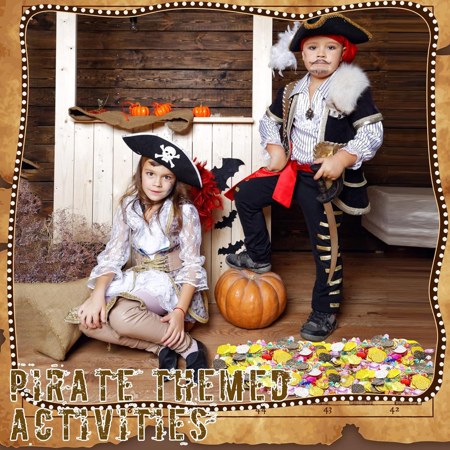 Hanaive 319 Pzs Monedas y Gemas Pirata para Fiesta