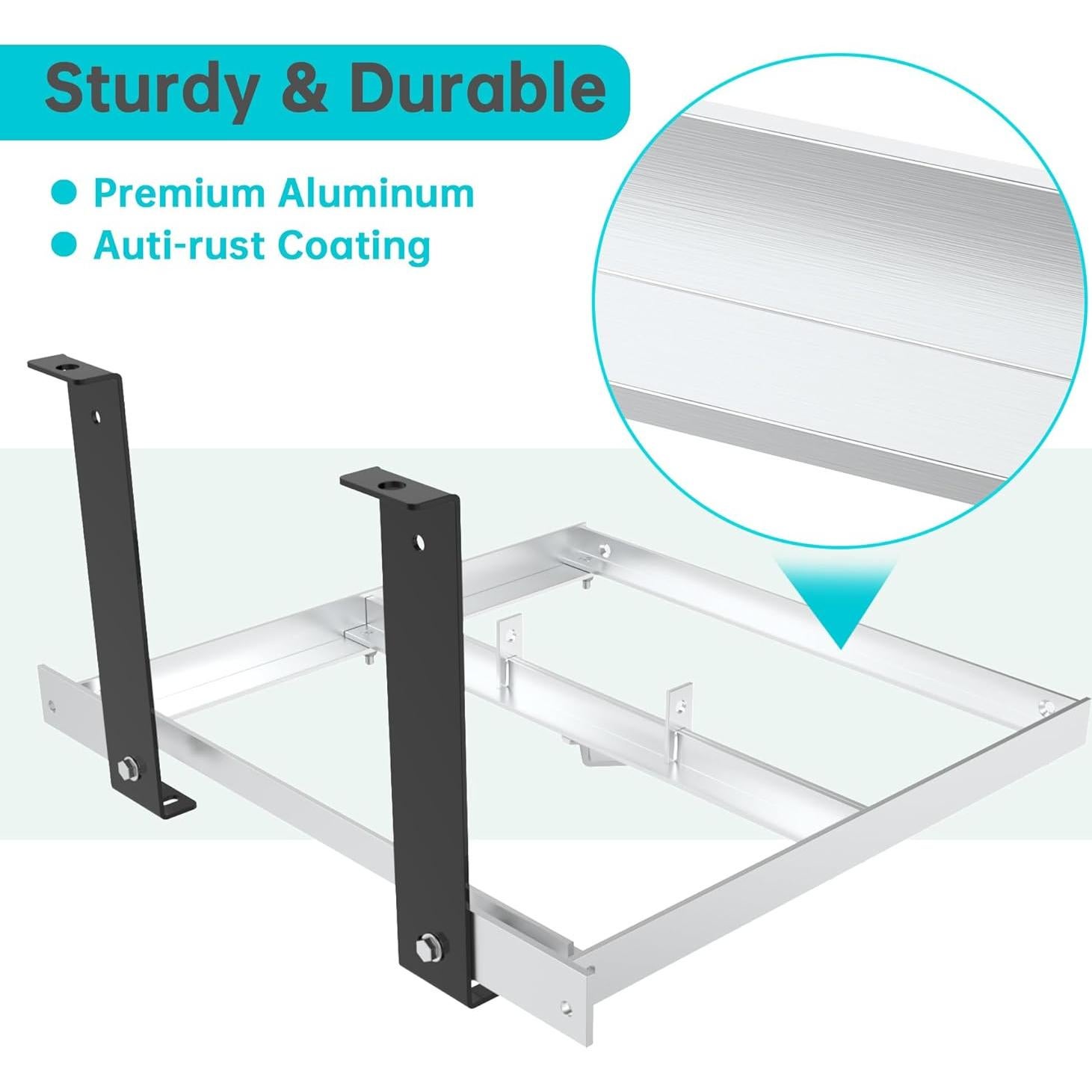 Bandeja de batería 10L0L para EZGO TXT 36V/48V - Aluminio