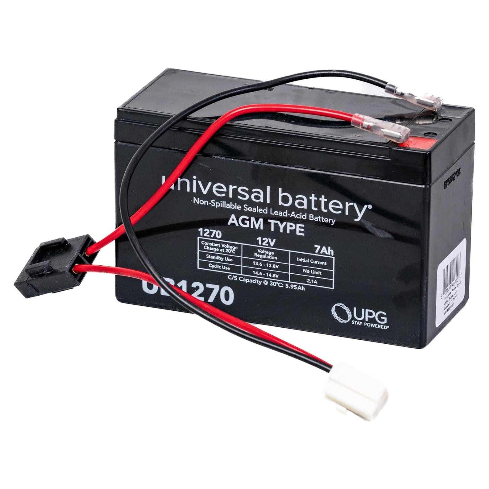 Batería AGM 12V 7Ah AlveyTech para Scooter Razor E90