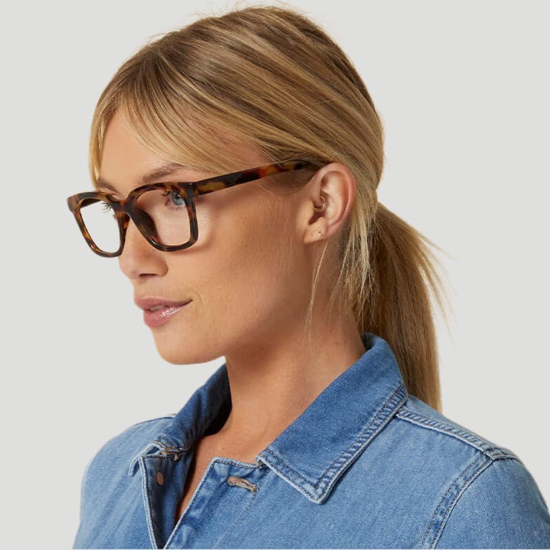 Gafas de Lectura Peepers Cuadradas con Luz Azul 2x