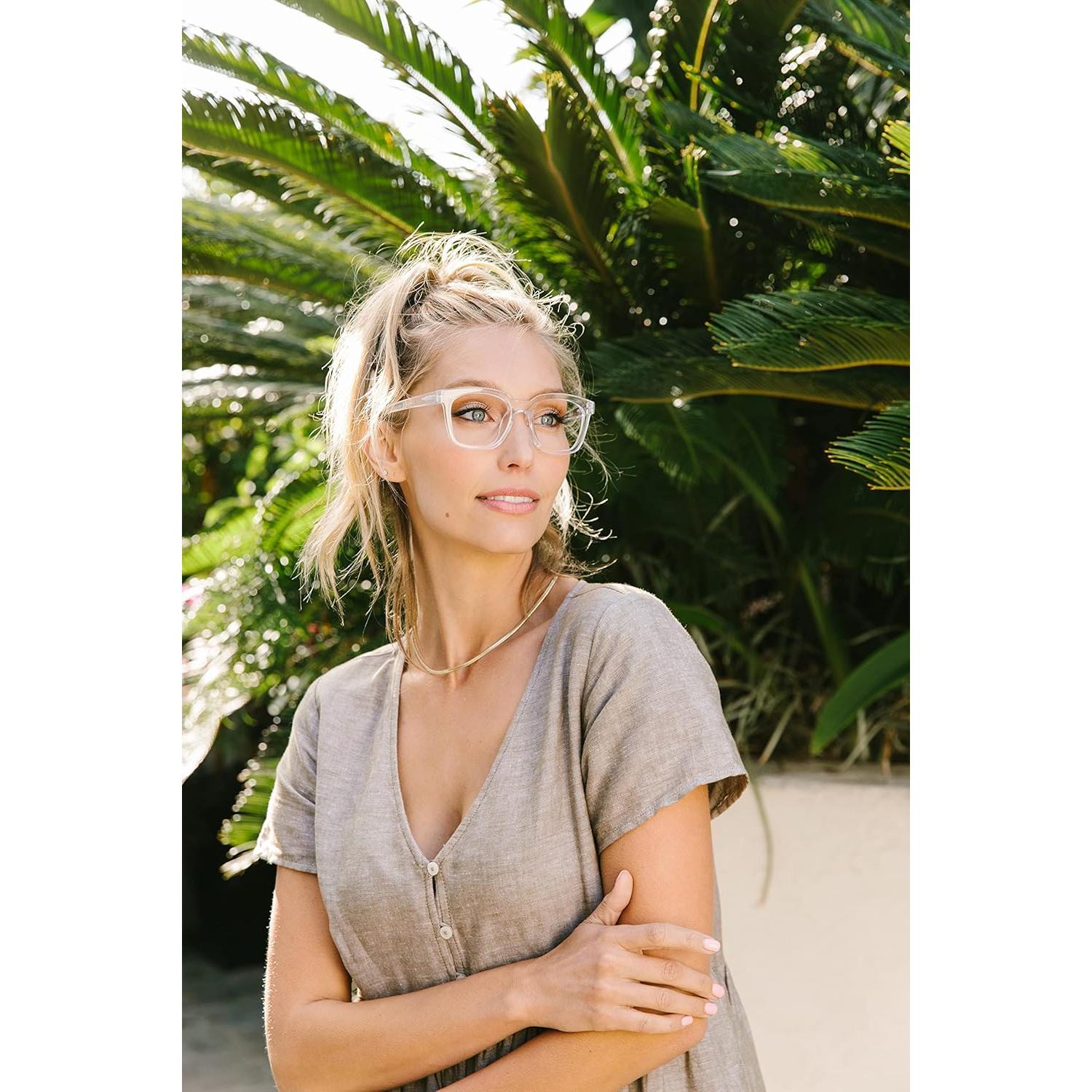 Gafas de Lectura Peepers Cuadradas Luz Azul 2.5x Mujeres