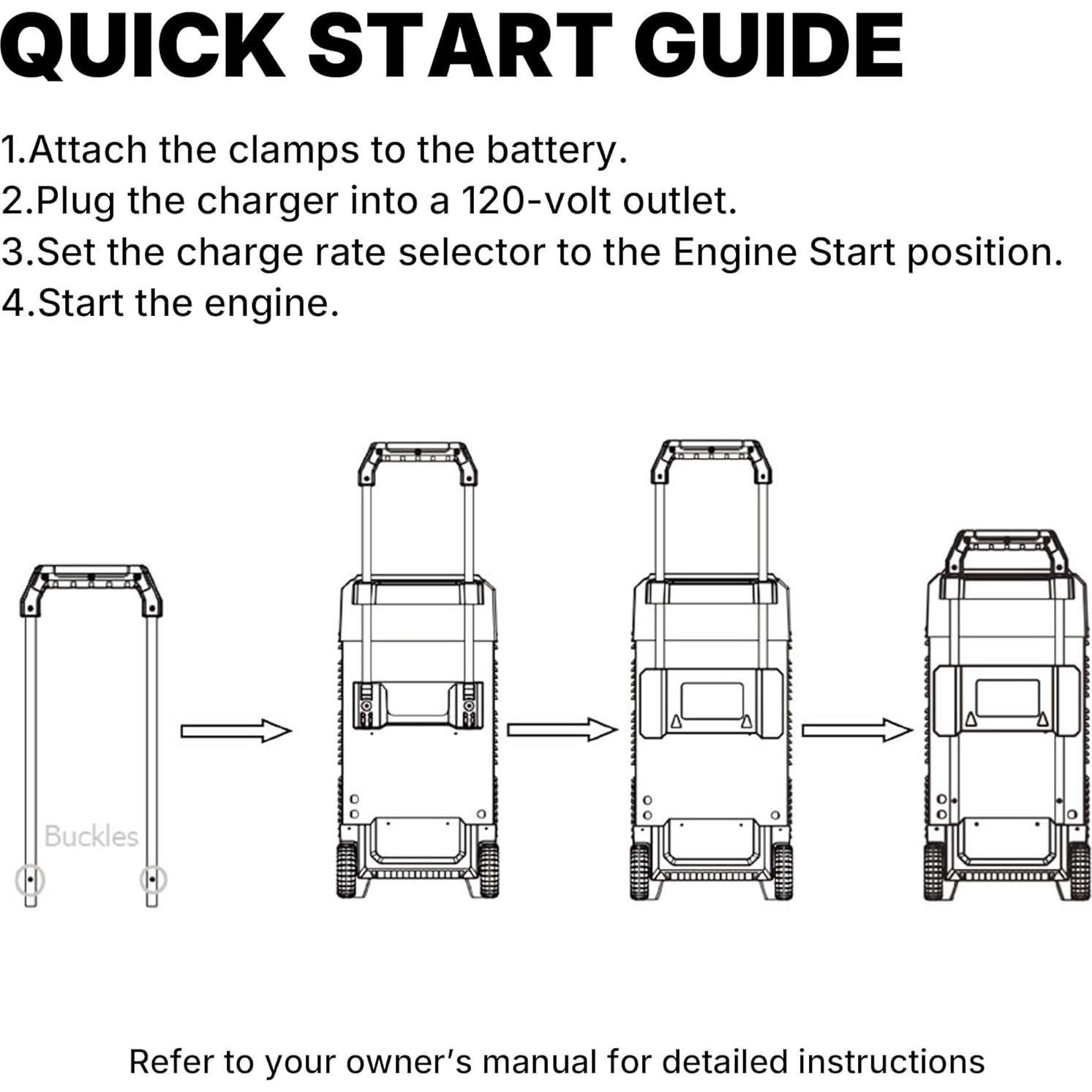 Cargador de Batería y Arrancador Omni Tools T-250 250A 6V/12V