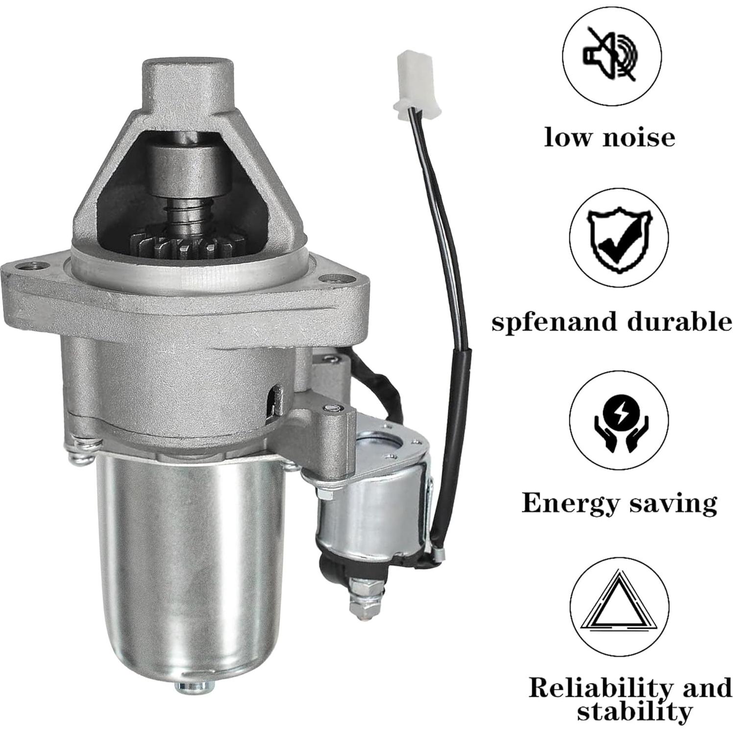 Motor de Arranque Piogarten 12V para Generadores 389cc-439cc