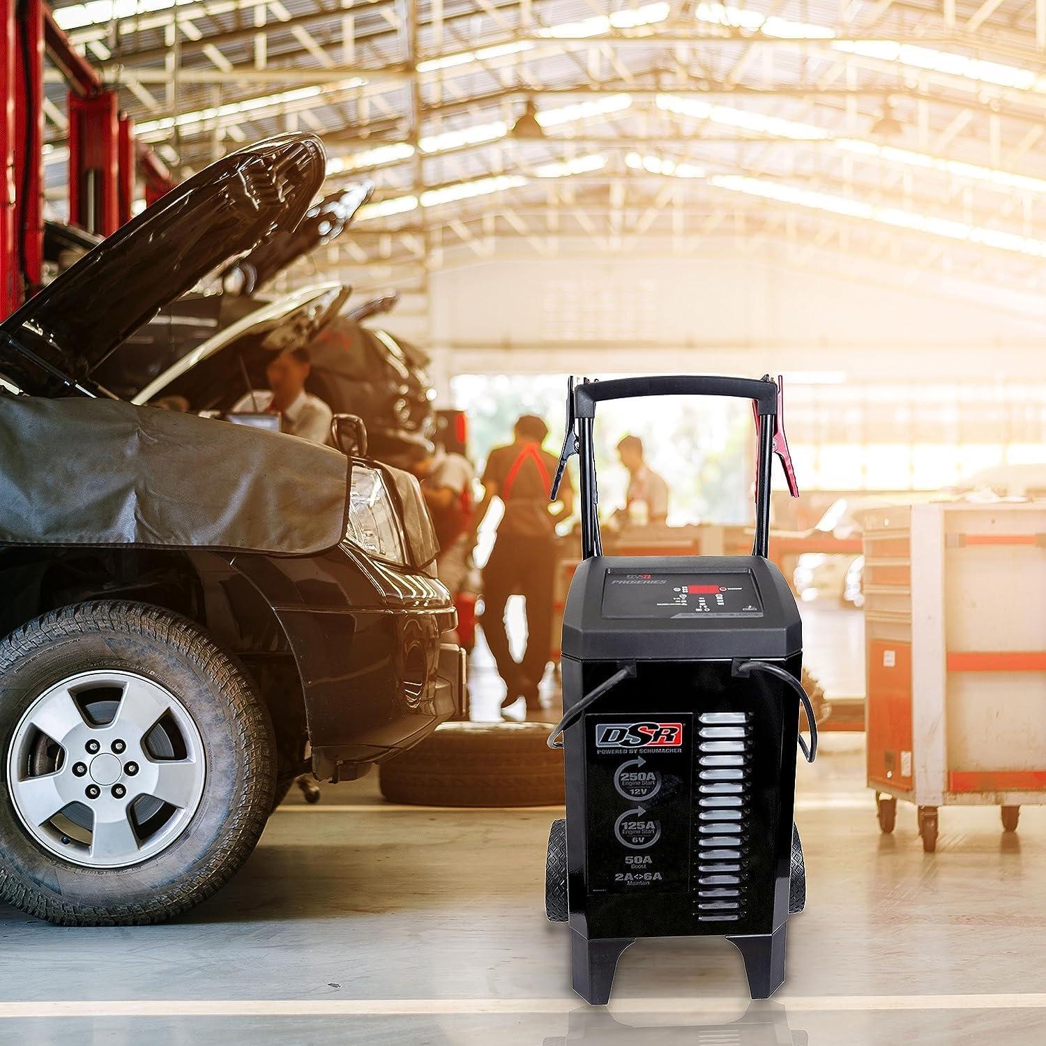 Cargador de Batería Automático Schumacher DSR161 6V/12V 250A