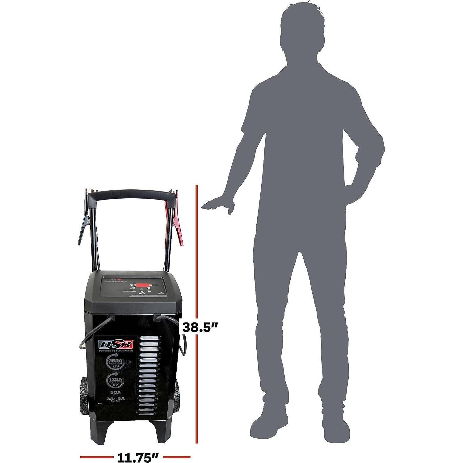 Cargador de Batería Automático Schumacher DSR161 6V/12V 250A