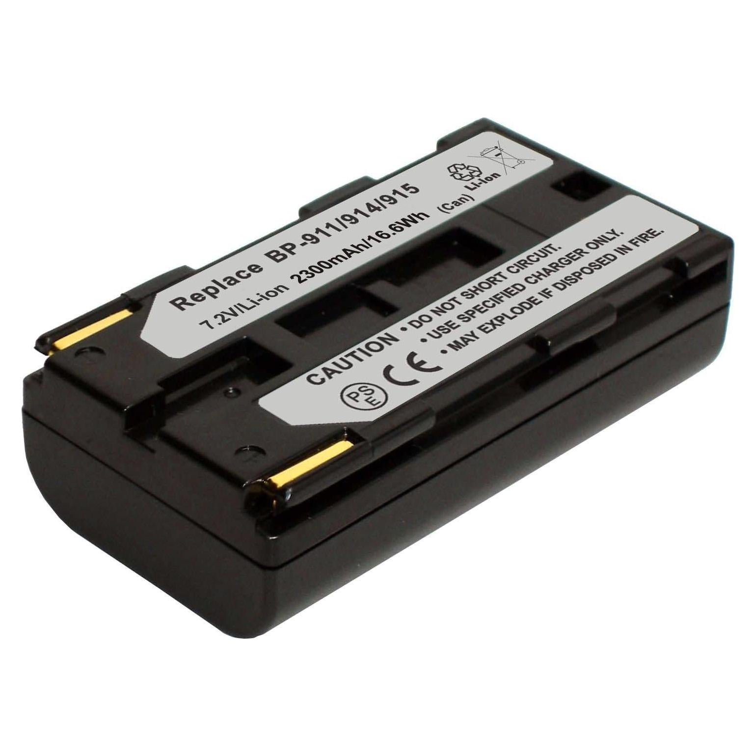 Batería de Reemplazo 7.2V 2200mAh Canon Camcorder