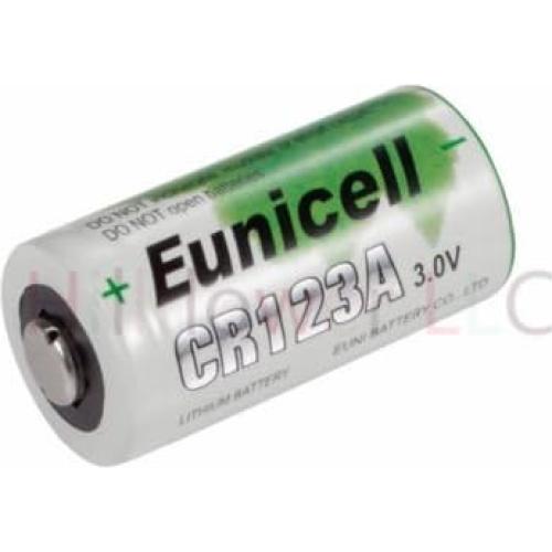 Batería de Litio 3V CR123A Hillflower 100 Piezas