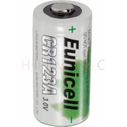 Batería de Litio 3V CR123A Hillflower - 100 Piezas