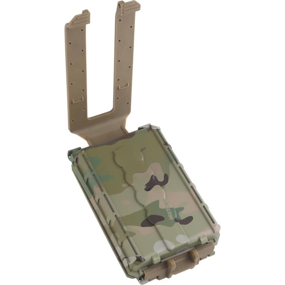 Organizador Modular de Baterías WoSporT, 9 Compartimentos, 16x8.4x4.1cm