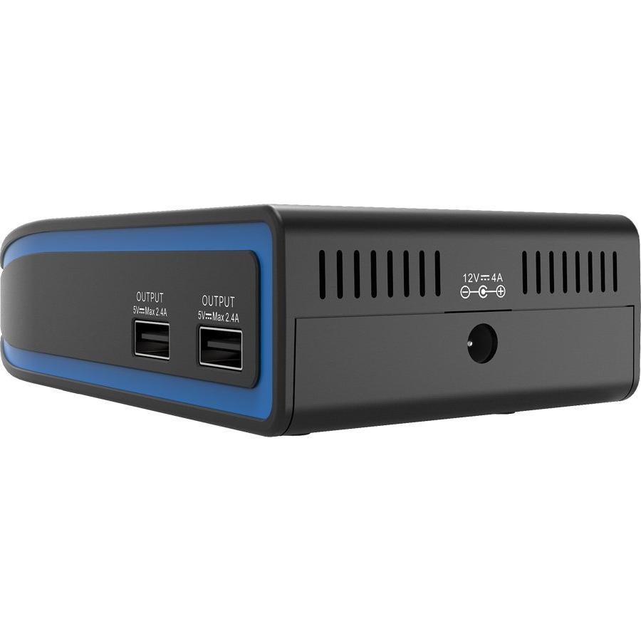 Cargador Rápido XTAR Over 4 Slim 12V 4.1A para Baterías 18650-26650