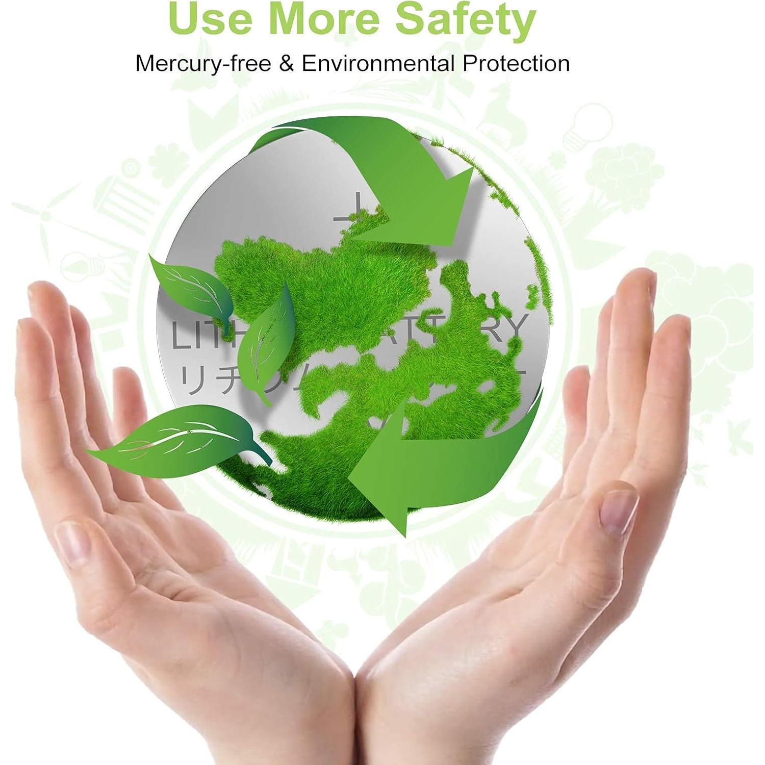 Paquete de Baterías Lr44 (40 PCS) y CR2032 (20 PCS)