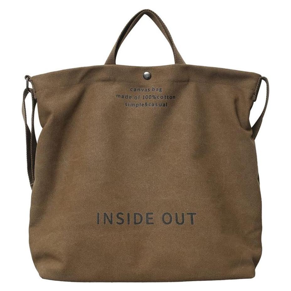 Bolsa de mano UICIOP de lona para mujeres 44x38x14 cm