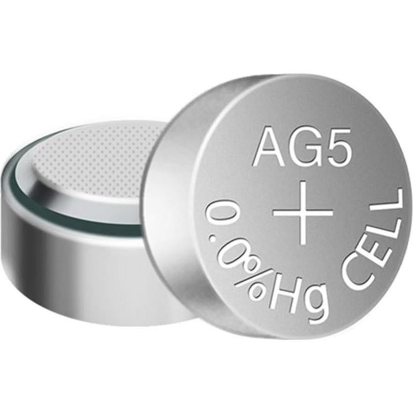 Baterías de Botón SKOANBE AG5 LR754 20 Paquetes 1.5V