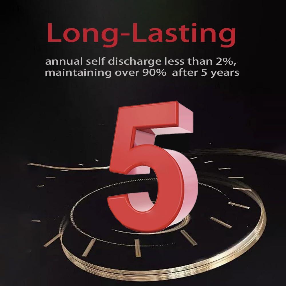 Baterías Botón Alcalinas Premium JUNINXIU LR43 AG12 6 Piezas